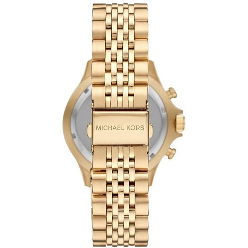 Michael Kors Mk8726 Men S Bayville Gold Black Chronograph Watch