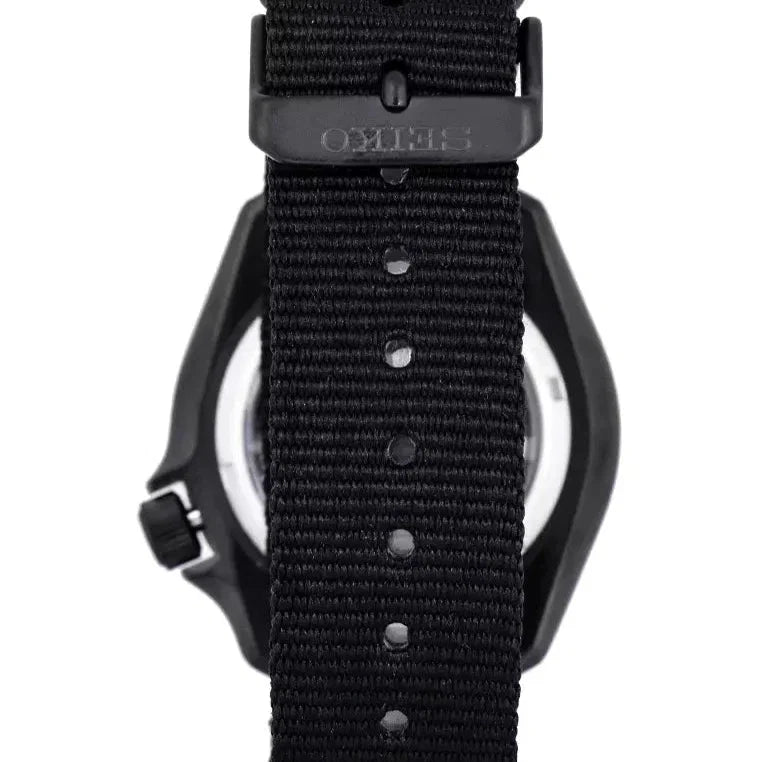 Seiko 5 Sports Auto Mens Black Watch Srpd79k1