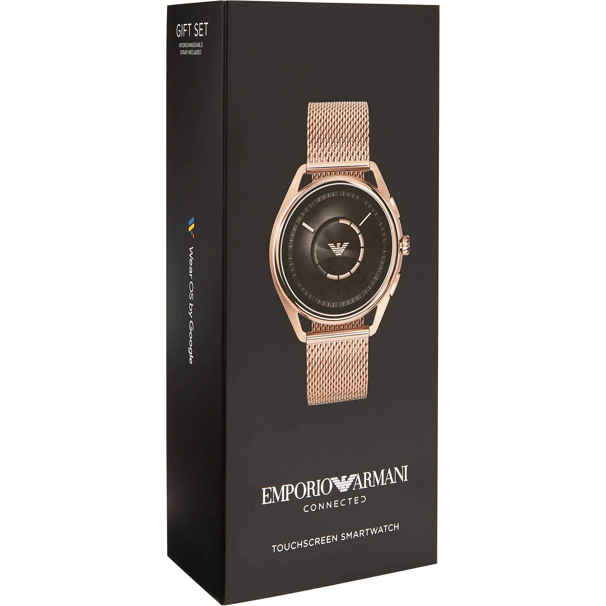 Emporio Armani Art9005 Men S Rose Gold Connected Smartwatch