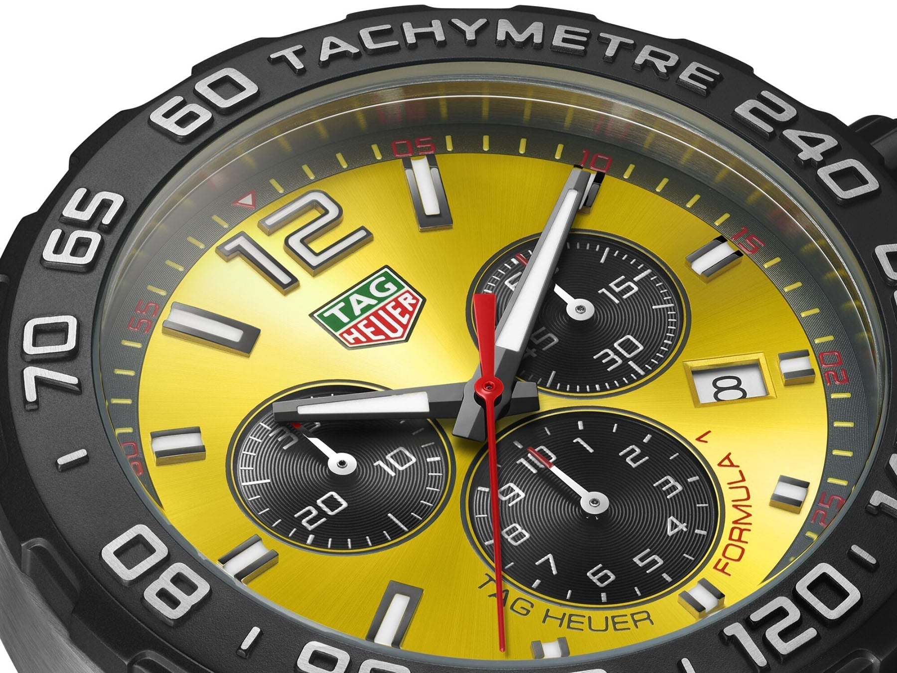 Tag Heuer Watch Formula 1 Chronograph Yellow Caz101am Ft8054