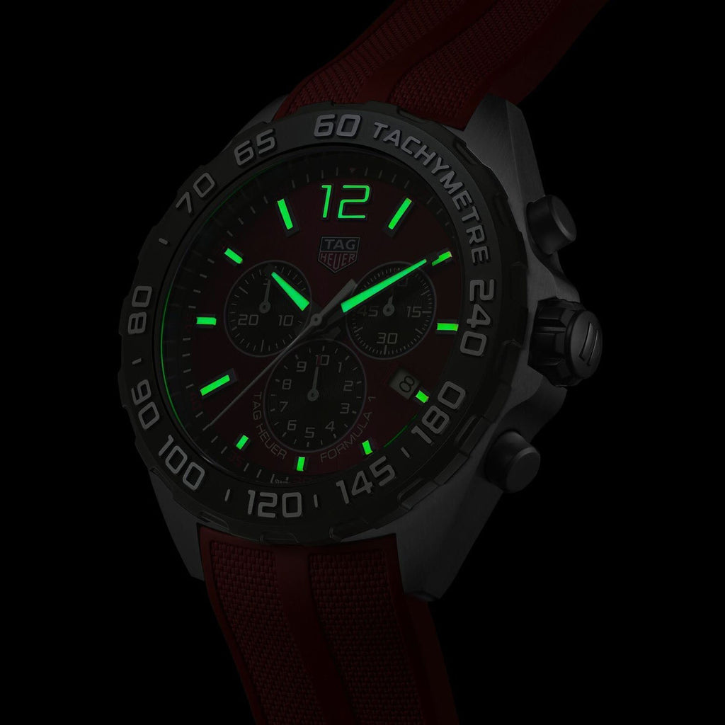 Tag Heuer Watch Formula 1 Chronograph Red Caz101an Ft8055
