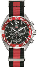 Tag Heuer Formula 1 Mclaren Limited Edition Quartz Chronograph Black Dial Two Tone Nato Strap Watch For Men Caz1112 Fc8188