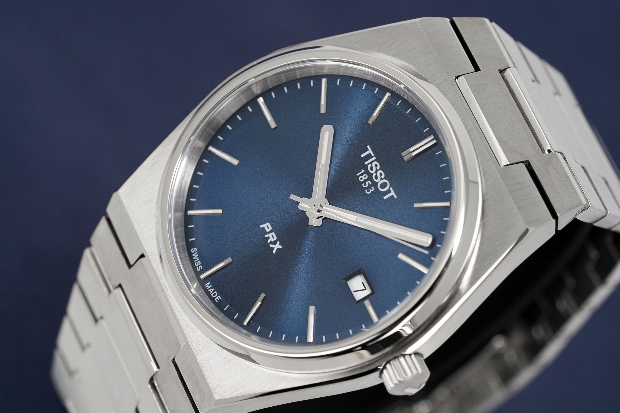 Tissot Mens Watch Prx Blue T1374101104100
