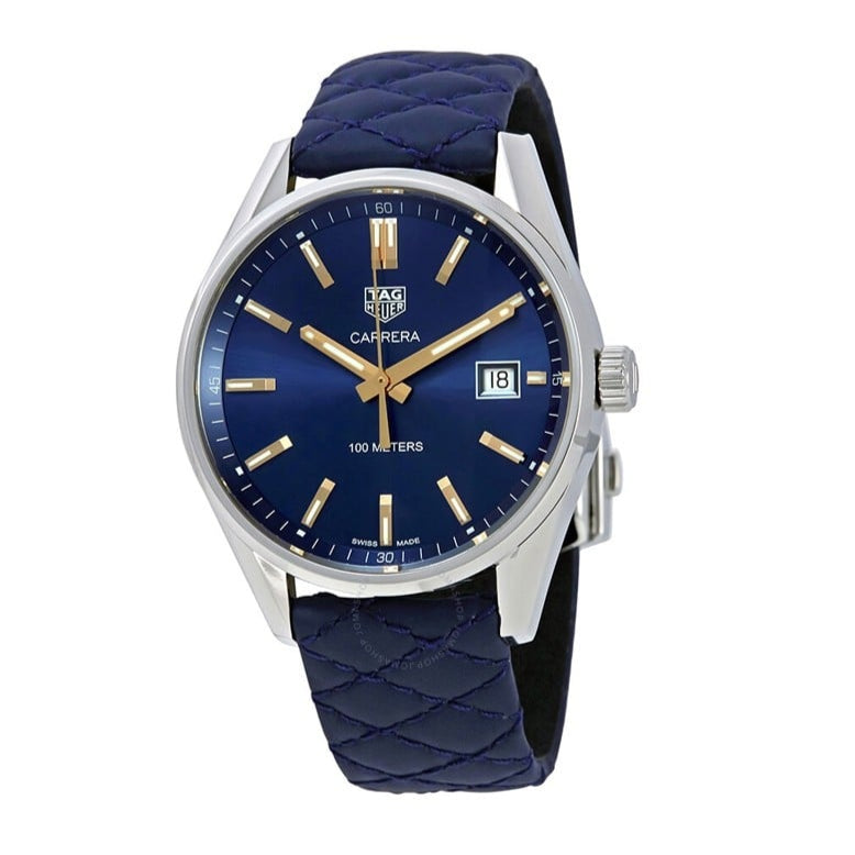 Tag Heuer Carrera Quartz 39mm Watch For Women War1112 Fc6391